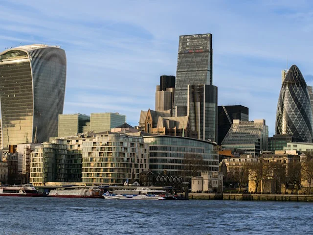 London financial district
