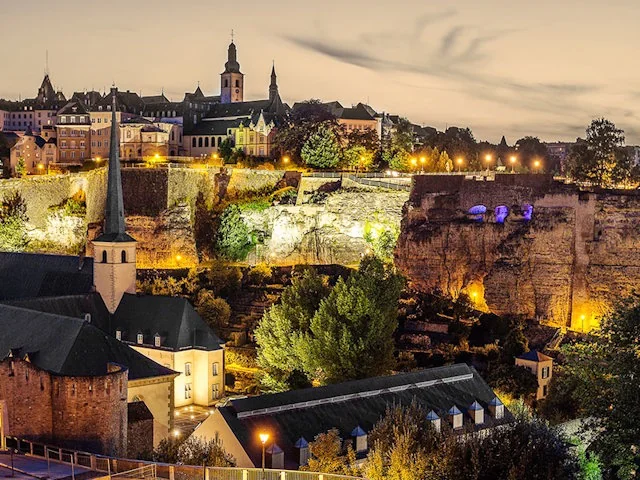 Luxembourg City financial district