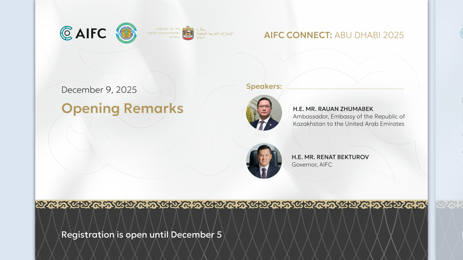 Astana International Financial Centre (AIFC)