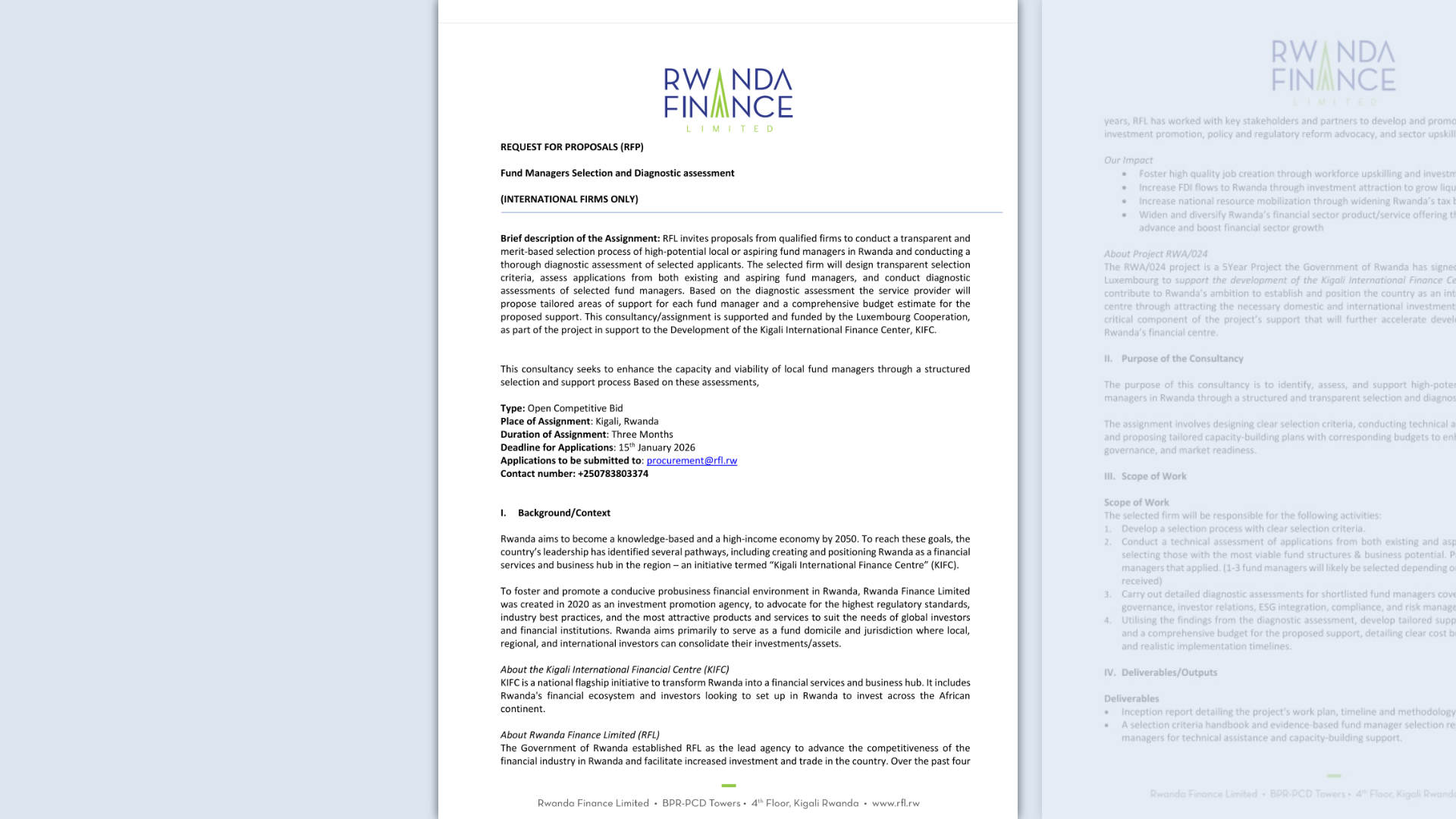 Kigali International Financial Centre (KIFC)