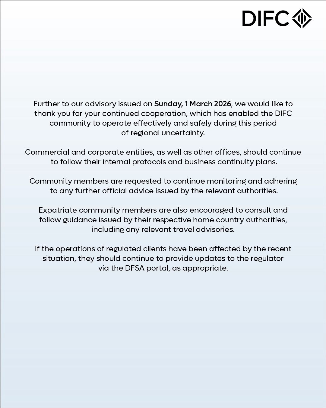 Dubai International Financial Centre (DIFC)