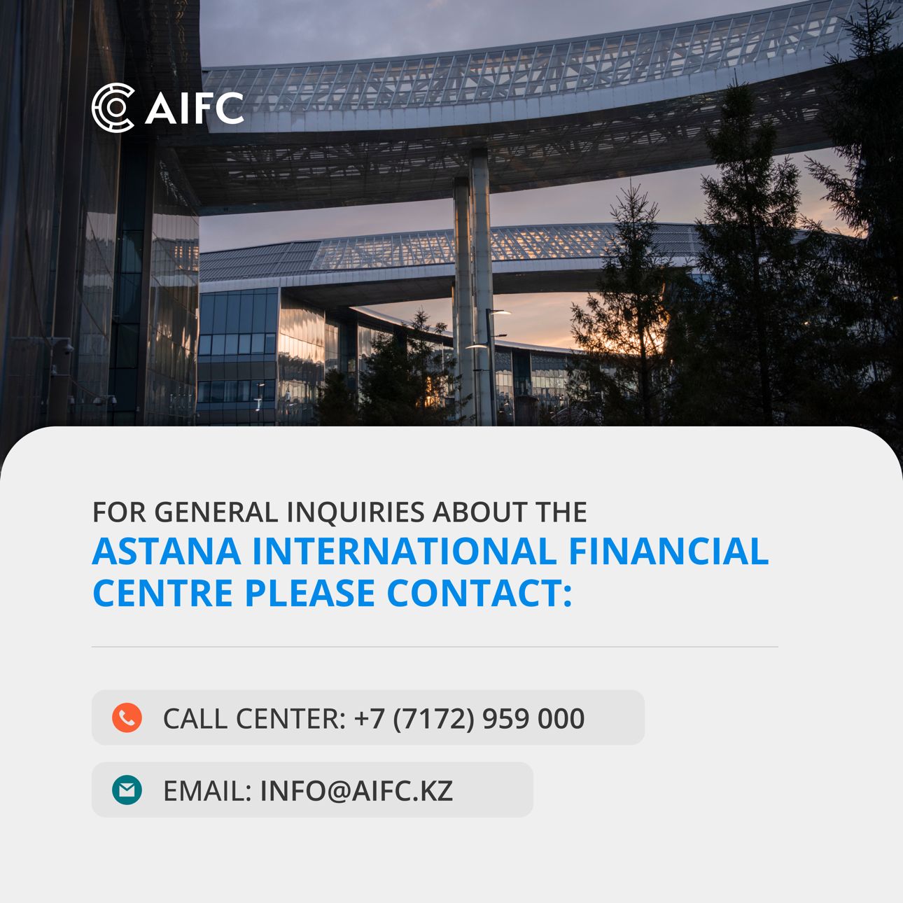 Astana International Financial Centre (AIFC)