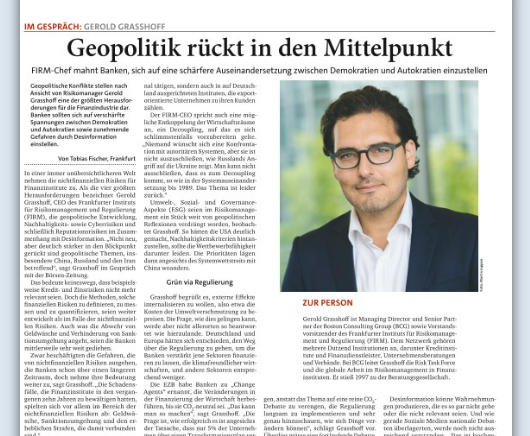 Frankfurt Main Finance (FMF)