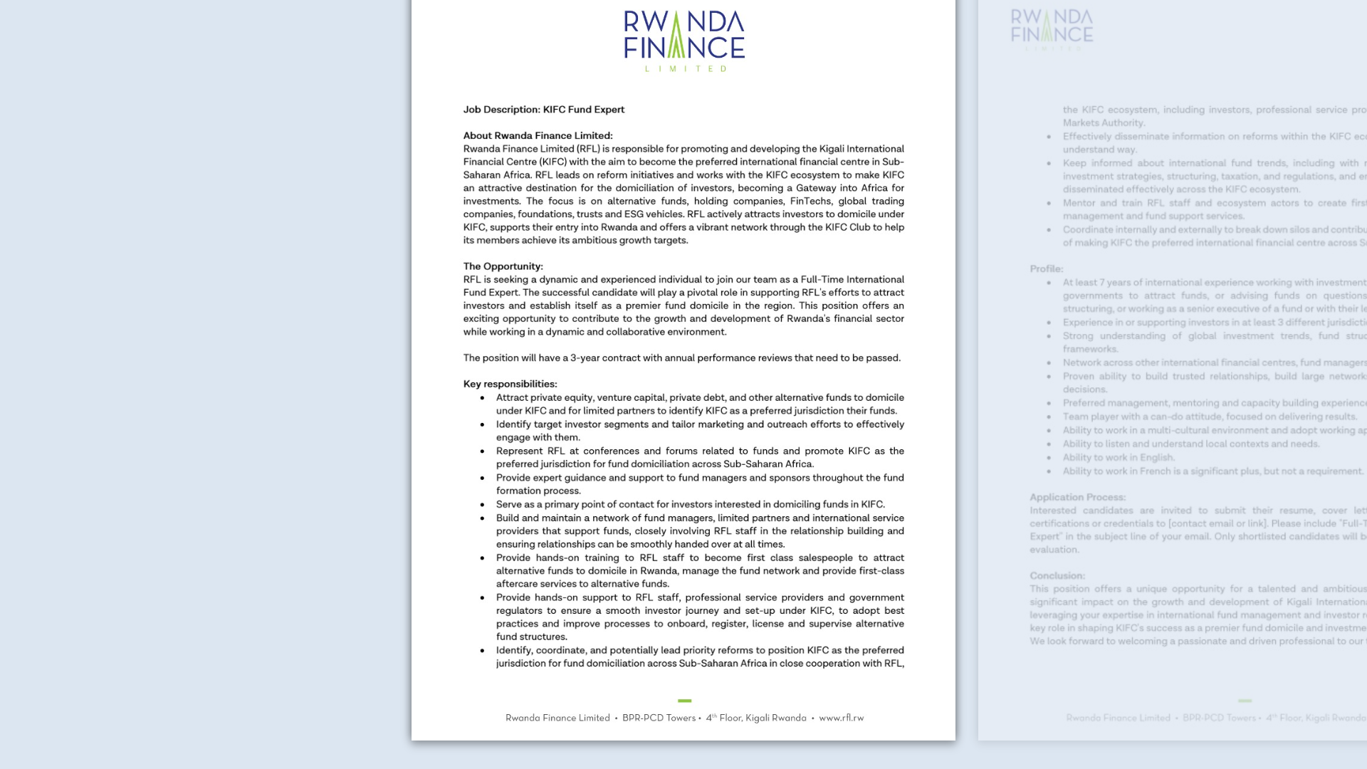 Kigali International Financial Centre (KIFC)