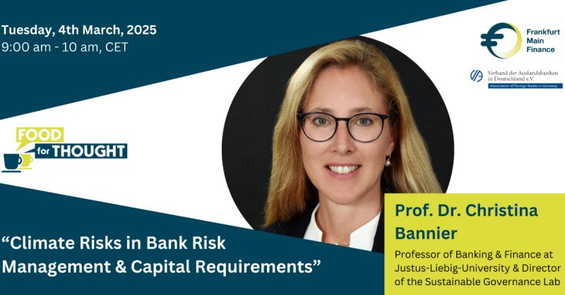 Frankfurt Main Finance (FMF) – By Christina Bannier