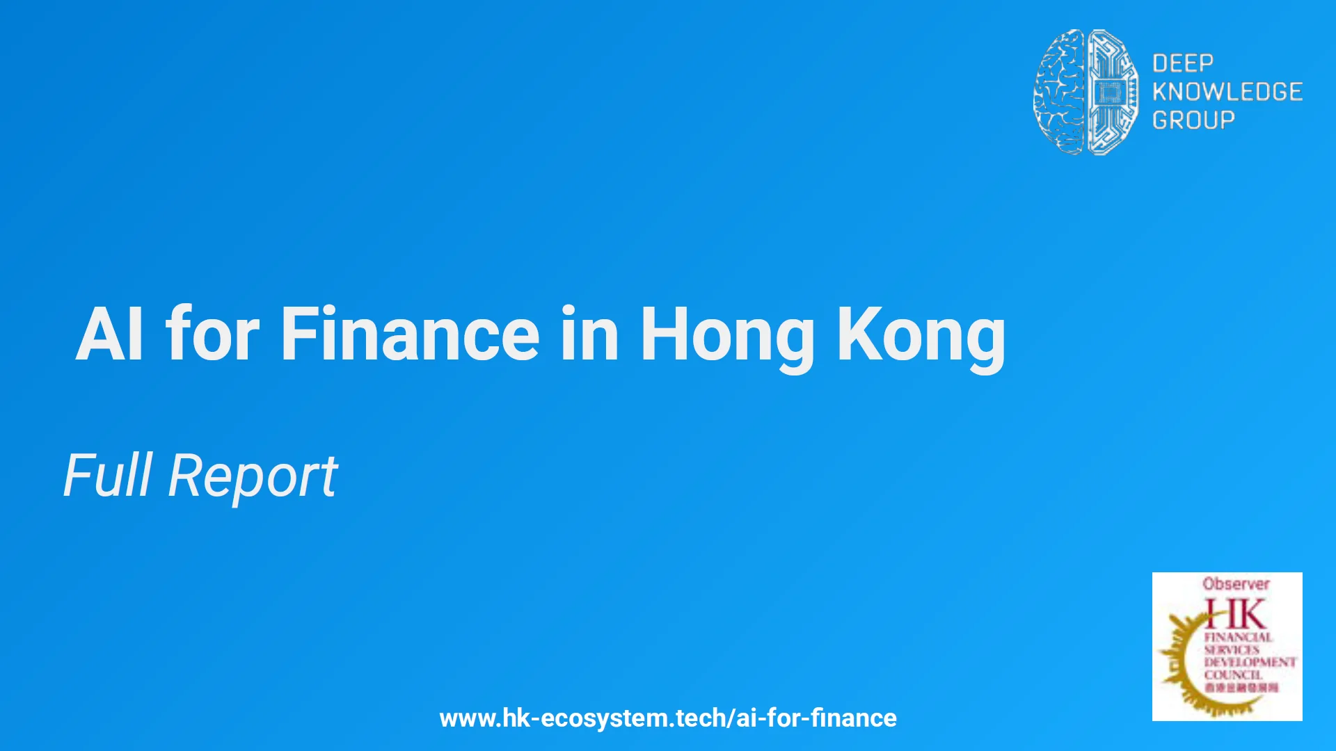 AI for Finance in Hong Kong