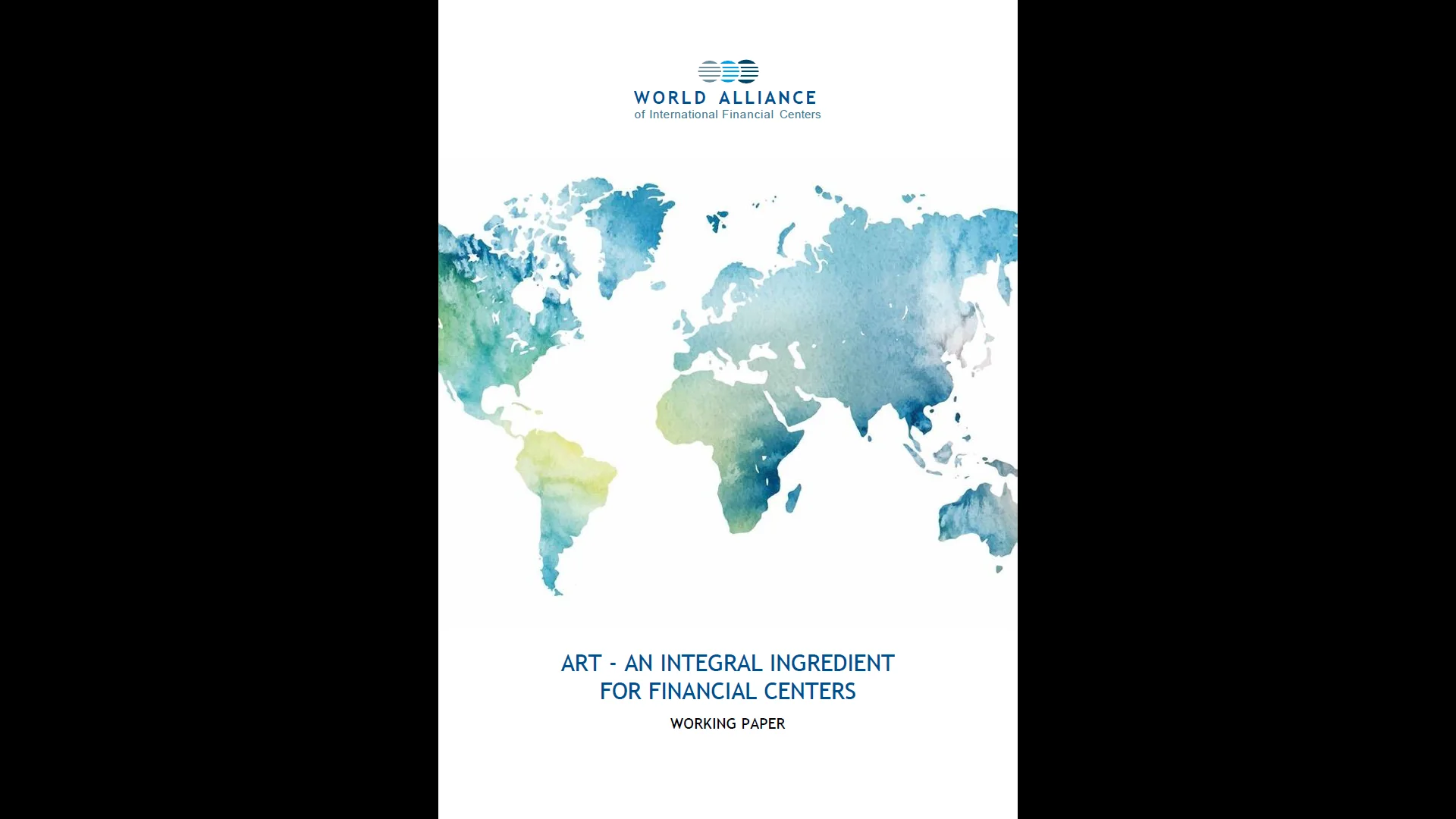 Art – An Integral Ingredient for Financial Centers